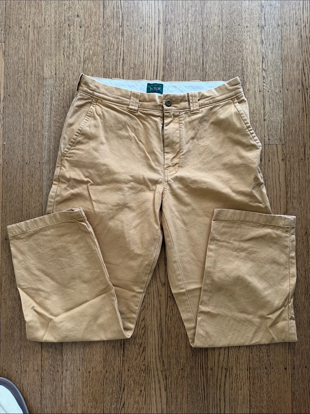 J. Crew Men's Light Tan Chino Pants